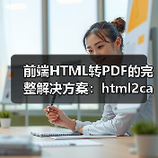 前端HTML转PDF的完整解决方案:html2canvas与jspdf应用(图1) 前端HTML转PDF的完整解决方案:html2canvas与jspdf应用(图1)