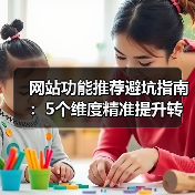 网站功能推荐避坑指南:5个维度精准提升转化率(图1) 网站功能推荐避坑指南:5个维度精准提升转化率(图1)