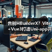 告别HBuilderX?Vite+Vue3打造Uni-app开发新方案(图1) 告别HBuilderX?Vite+Vue3打造Uni-app开发新方案(图1)