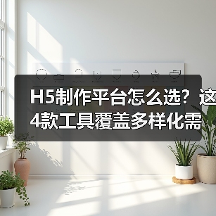 H5制作平台怎么选？这4款工具覆盖多样化需求（图2）