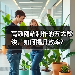 高效网站制作的五大秘诀,如何提升效率?(图3) 高效网站制作的五大秘诀,如何提升效率?(图3)