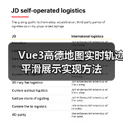 Vue3高德地图实时轨迹平滑展示实现方法（图3）