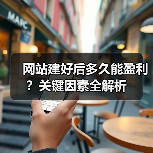 网站建好后多久能盈利？关键因素全解析（图2）