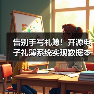 告别手写礼簿！开源电子礼簿系统实现数据本地加密存储