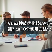 Vue3性能优化技巧被忽视？这10个实用方法让你提升效率！