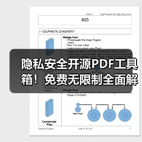 隐私安全开源PDF工具箱！免费无限制全面解析