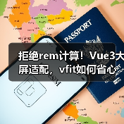 拒绝rem计算！Vue3大屏适配，vfit如何省心搞定？（图4）