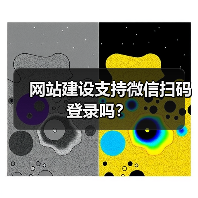 网站建设支持微信扫码登录吗？（图3）