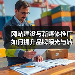 网站建设与新媒体推广如何提升品牌曝光与转化率？