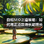 白帽SEO正道策略：如何用正道赢得长期增长？