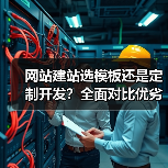 网站建站选模板还是定制开发？全面对比优劣势