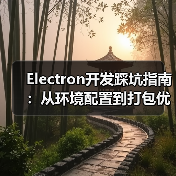 Electron开发踩坑指南：从环境配置到打包优化全记录