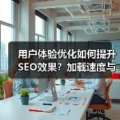 用户体验优化如何提升SEO效果？加载速度与内容布局关键因素（图3）