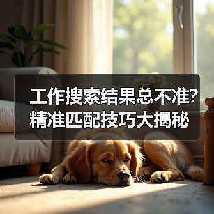 工作搜索结果总不准？精准匹配技巧大揭秘（图3）