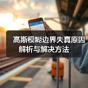高斯模糊边界失真原因解析与解决方法（图4）