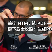前端 HTML 转 PDF 一键下载全攻略：生成PDF、网页区域转换及优化技巧（图2）