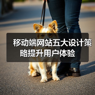 移动端网站五大设计策略提升用户体验