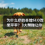 为什么你的本地SEO效果平平？3大策略让你生意爆发式增长！（图2）