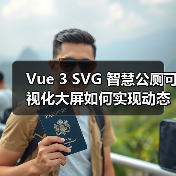 Vue 3 SVG 智慧公厕可视化大屏如何实现动态交互？（图3）