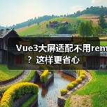Vue3大屏适配不用rem？这样更省心（图2）