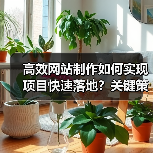 高效网站制作如何实现项目快速落地？关键策略解析（图3）
