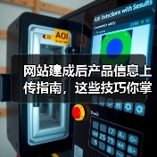 网站建成后产品信息上传指南，这些技巧你掌握了吗？（图4）