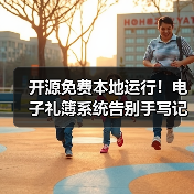 开源免费本地运行！电子礼簿系统告别手写记账烦恼