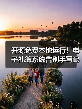 开源免费本地运行！电子礼簿系统告别手写记账烦恼（图2）