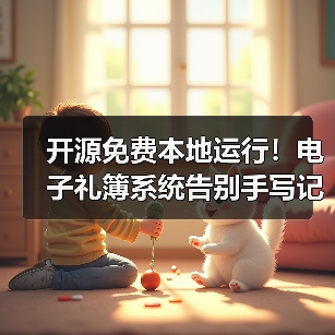 开源免费本地运行！电子礼簿系统告别手写记账烦恼（图4）