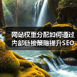 网站权重分配如何通过内部链接策略提升SEO效果？（图2）