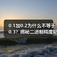 0.1加0.2为什么不等于0.3？揭秘二进制精度陷阱（图2）
