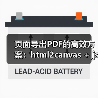 页面导出PDF的高效方案：html2canvas + jspdf实战解析（图3）