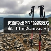 页面导出PDF的高效方案：html2canvas + jspdf实战解析（图2）