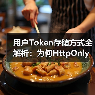 用户Token存储方式全解析：为何HttpOnly Cookie更安全？