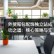外贸箱包配饰独立站成功之道：核心策略与实操指南