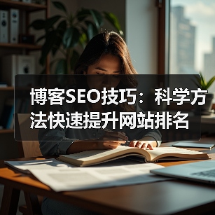博客SEO技巧：科学方法快速提升网站排名（图4）