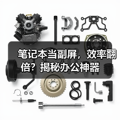 笔记本当副屏，效率翻倍？揭秘办公神器（图3）