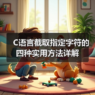 C语言截取指定字符的四种实用方法详解（图2）