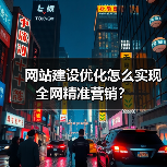 网站建设优化怎么实现全网精准营销？