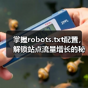 掌握robots.txt配置，解锁站点流量增长的秘密（图3）