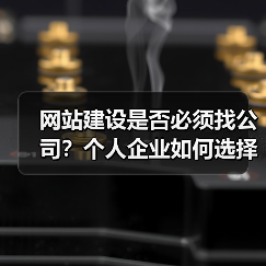 网站建设是否必须找公司？个人企业如何选择（图4）