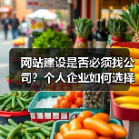 网站建设是否必须找公司？个人企业如何选择（图3）