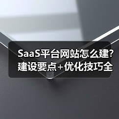 SaaS平台网站怎么建？建设要点+优化技巧全解析（图2）
