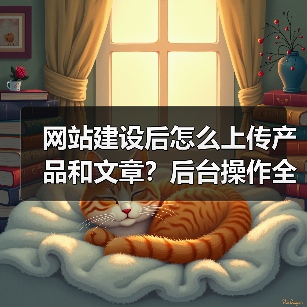网站建设后怎么上传产品和文章？后台操作全攻略（图2）