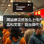 网站建设后怎么上传产品和文章？后台操作全攻略（图4）