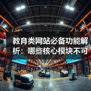 教育类网站必备功能解析：哪些核心模块不可或缺？