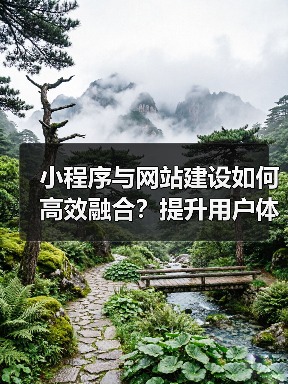 小程序与网站建设如何高效融合？提升用户体验全攻略（图2）