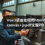Vue3项目如何用html2canvas+jspdf实现PDF导出？