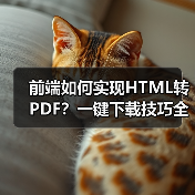 前端如何实现HTML转PDF？一键下载技巧全解析（图3）