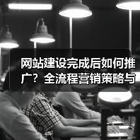 网站建设完成后如何推广？全流程营销策略与实战指南（图2）